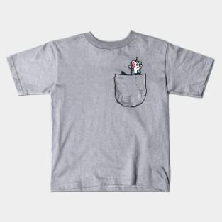 Hidden Dad Pocket! Kids T-Shirt